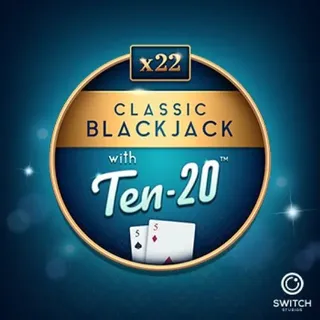 Blackjack - Classic Blackjack with Ten20 game artwork