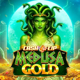 Cash Flip Medusa Gold game artwork